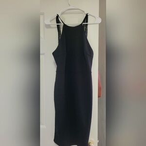 Elegant Black Sleeveless Dress